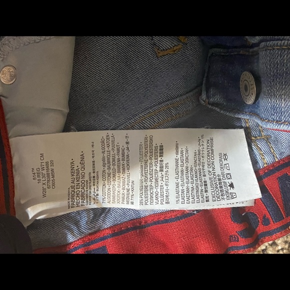 Boys Levi Jeans Size 14 & 16 - Picture 4 of 5